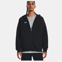 UNDER ARMOUR Felpa con cappuccio UA Rival Fleece Full-Zip da uomo