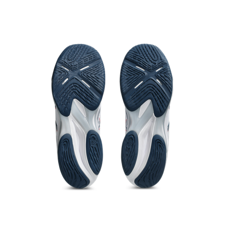 ASICS NETBURNER BALLISTIC FF MT 4 WHITE MAKO BLUE