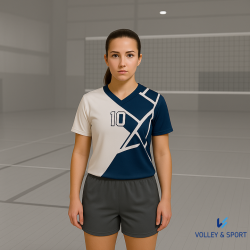 foto MAGLIA PALLAVOLO DONNA STAMPA IN SUBLIMATO "IL TUO DESIGN"