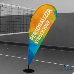 foto VELA A GOCCIA L STAMPA IN SUBLIMATO "IL TUO DESIGN"