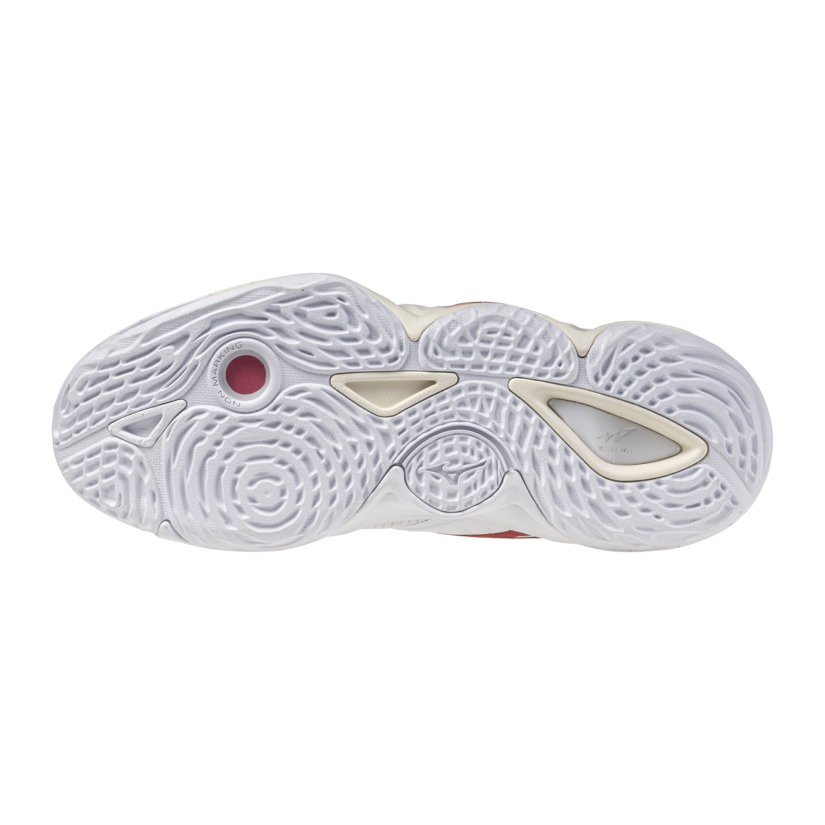 MIZUNO WAVE MOMENTUM ELITE MID W WHITE ROSE ELEGANCE LAVA FALLS