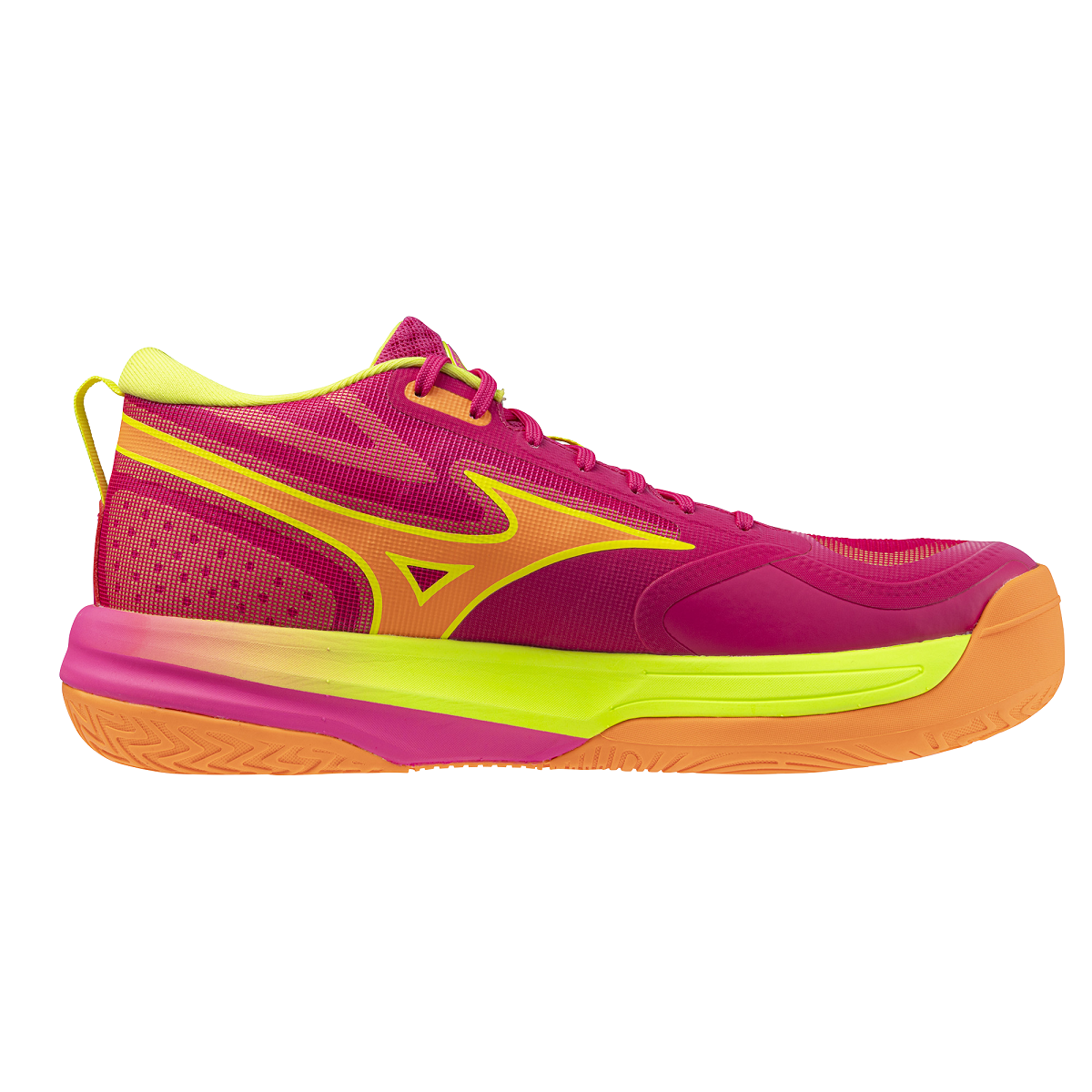 MIZUNO NEO JUMP PINK TETRA FORTUNE YELLOW LIGHT ORANGE